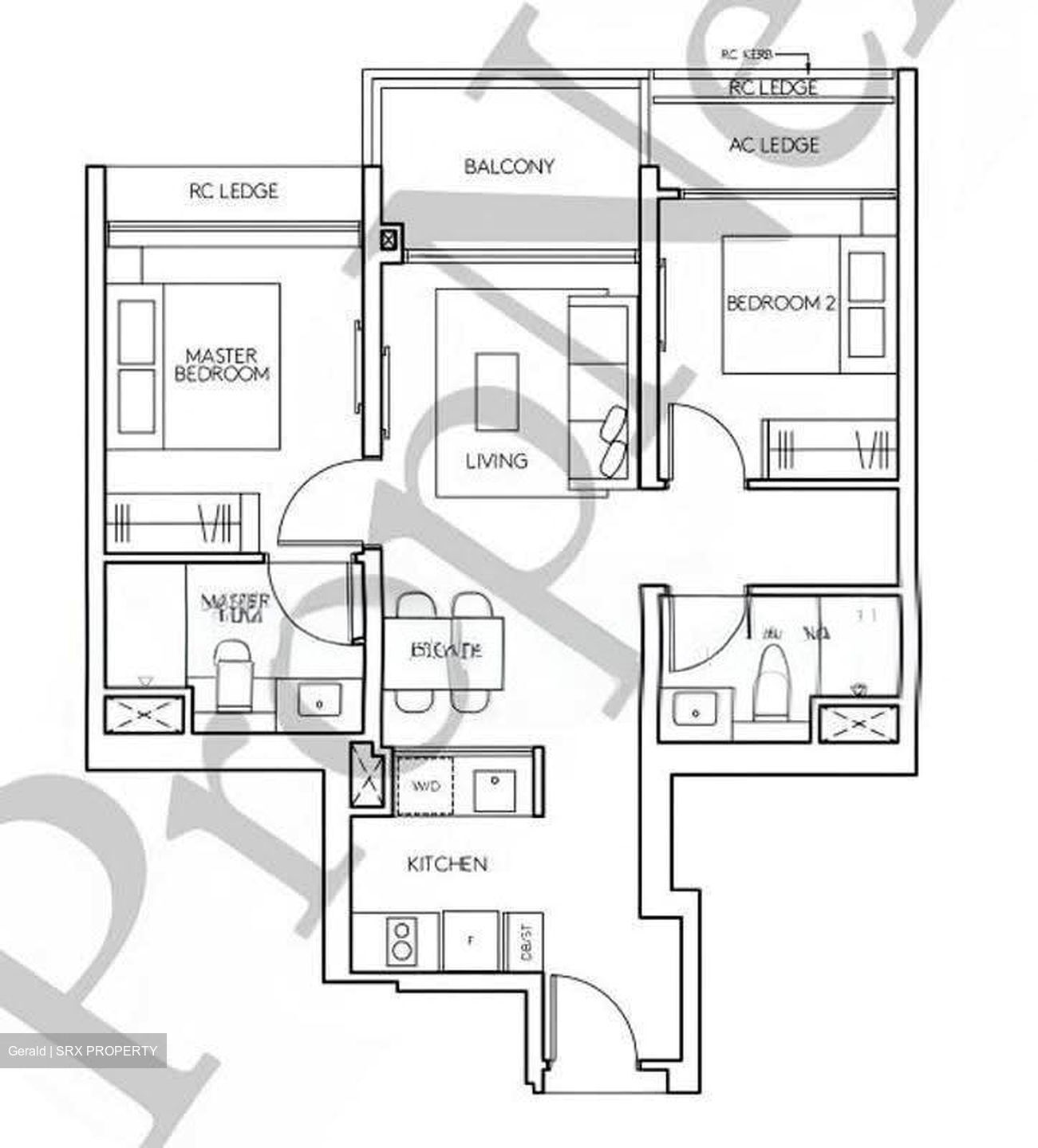 Amo Residence (D20), Apartment #628915101